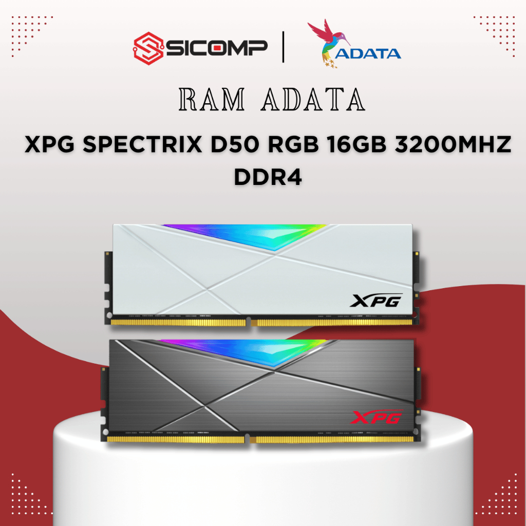 [FULL VAT] Ram Adata XPG Spectrix D50 RGB 16GB 3200Mhz DDR4, BH 60TH