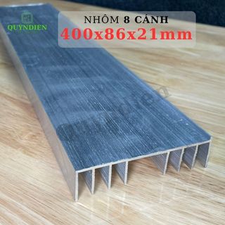 Nhôm tản nhiệt công suất 8 Cánh 400x86x21mm Tản nhiệt mạch điện tử  - LinhKien HD