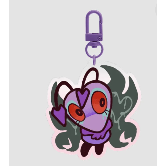 Twisted Flutter Keychain Dandy's World 567