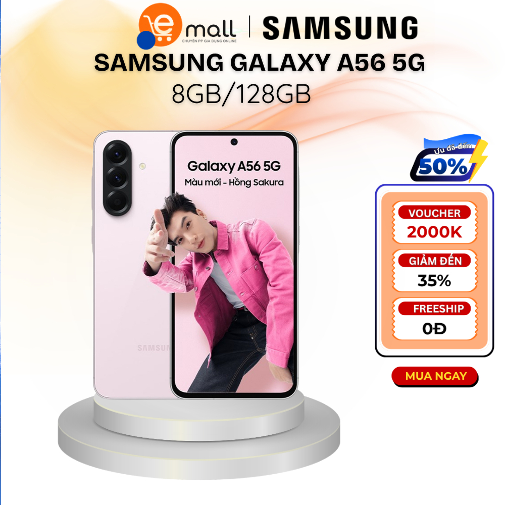 Điện thoại Samsung Galaxy A56 5G - 8GB/256GB - Hàng Chính Hãng