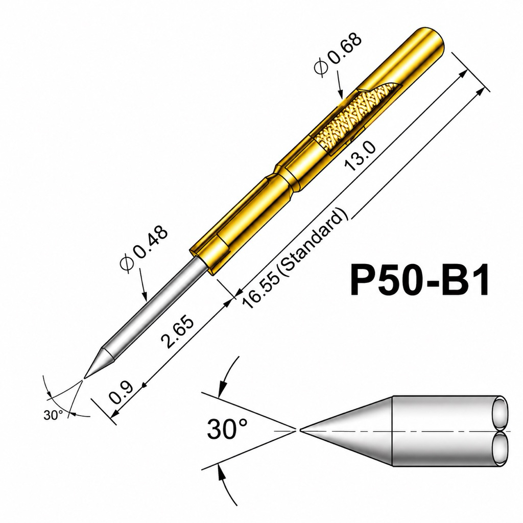 10pcs kim test mạch P50-B1 (A2-1)
