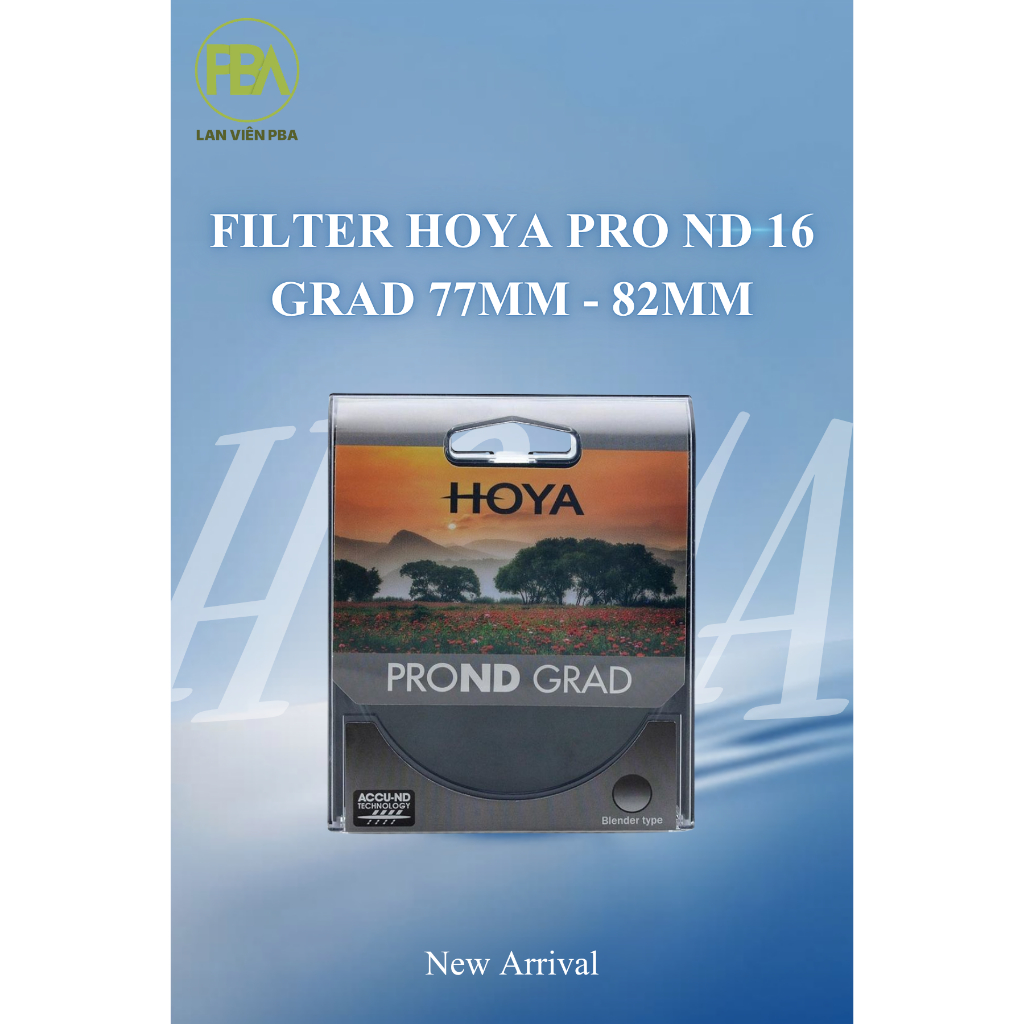 Filter Kính lọc HOYA Pro ND 16 Grad 77MM - 82MM | Hàng Chính Hãng Lan Viên