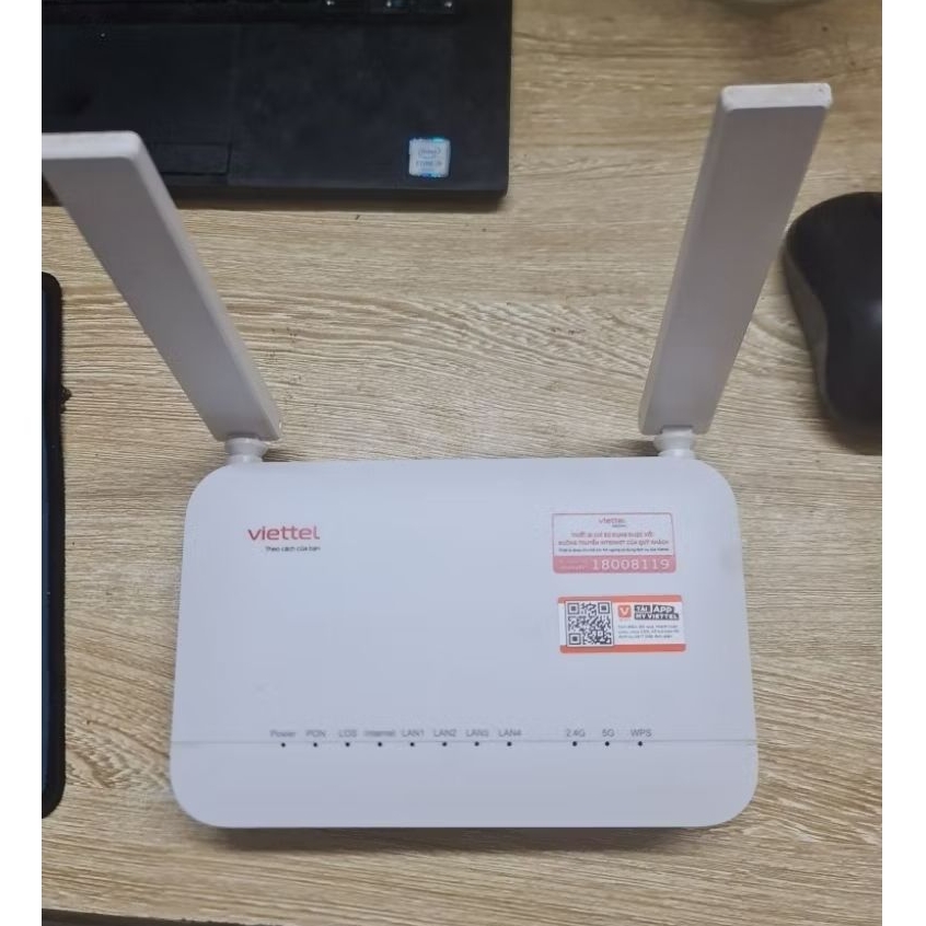 Modem Quang WiFi 6 GPON ZTE ZXHN F6601P AX3000 – Viettel