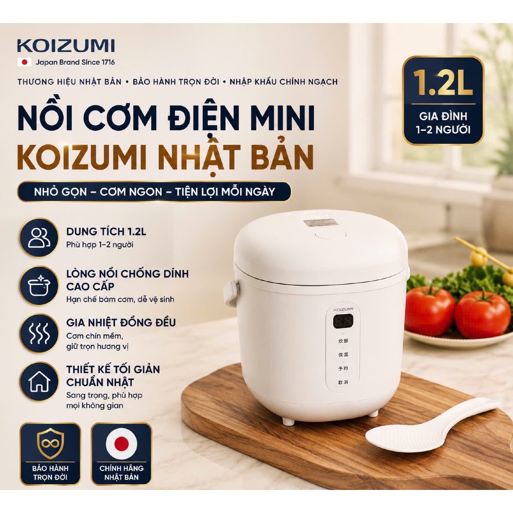 Nồi cơm điện mini KSC-G515/WG