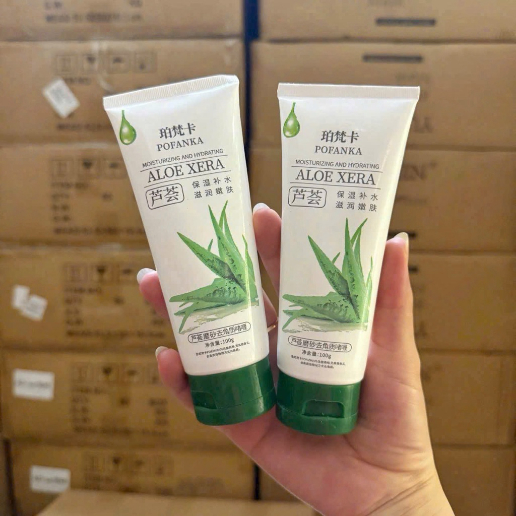 Tẩy da chết ALOE XERA giành cho da mặt