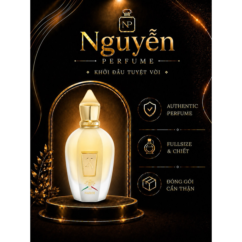 Nước hoa nam chiết 10ml Naxos EDP | Nguyễn Perfume