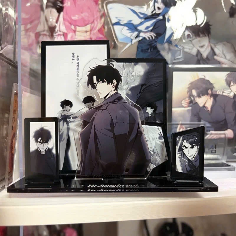 Standee Acrylic Mô Hình Meca Toàn Trí Độc Giả ORV Yoo Joonghyuk Khung Cảnh Manhwa Kích Thước 10cm