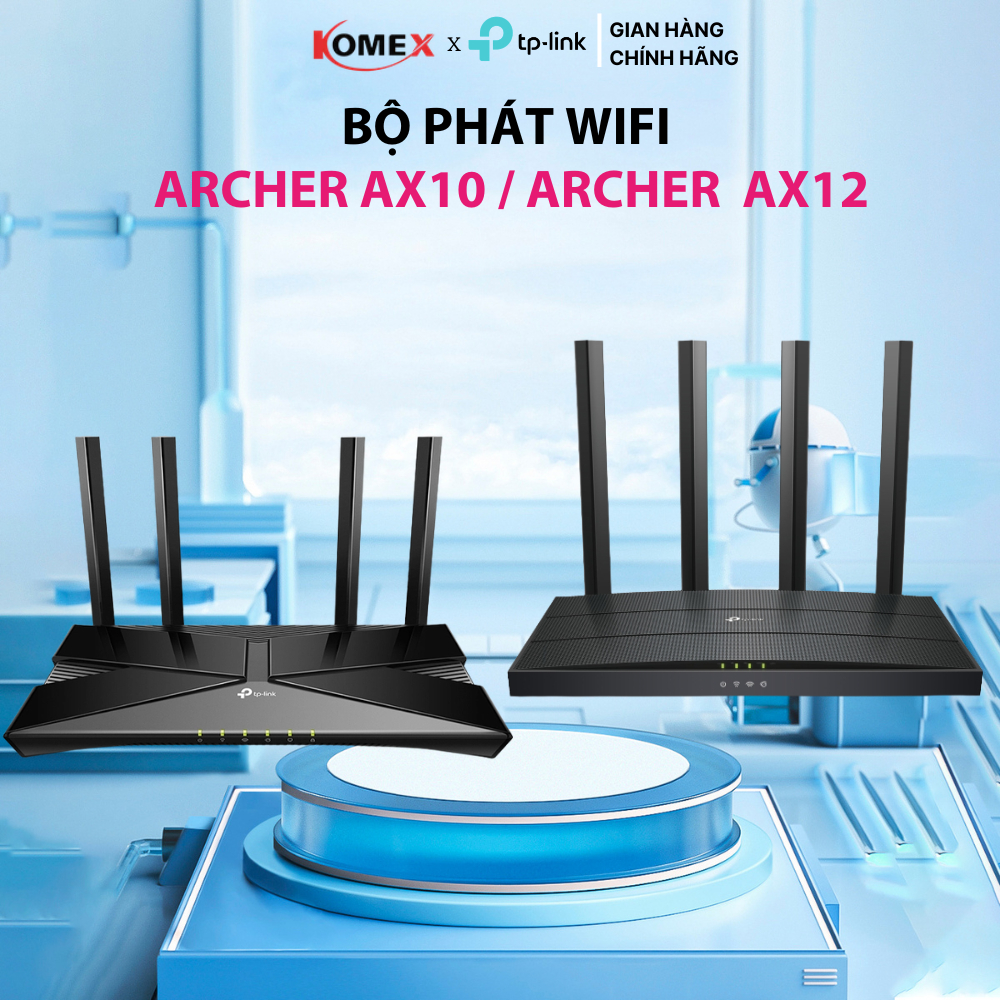 Bộ phát Router Wi-Fi 6 TP-Link Archer AX10 / AX12 chuẩn AX1500