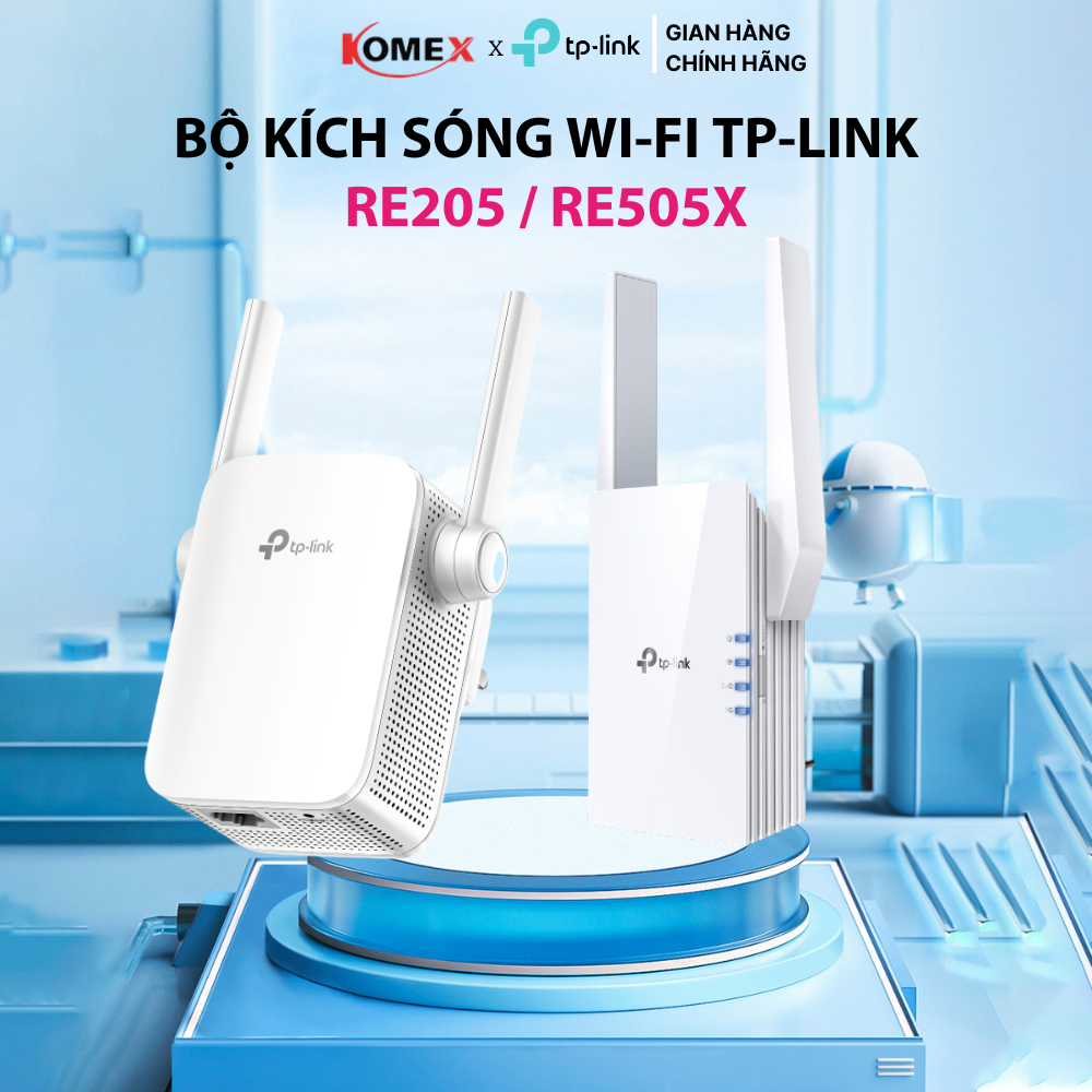 Bộ kích sóng Wifi TP-Link Re205 Ac750