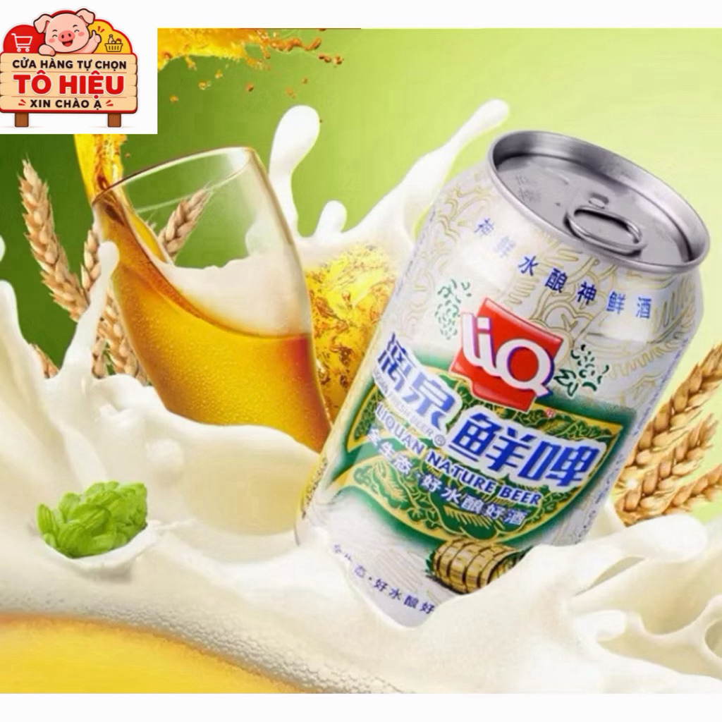 Bia LIQ xanh | Liquan Nature Bia nội địa Trung