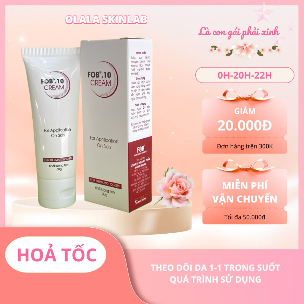 Kem Bôi Da FOB 10 Cream 30g