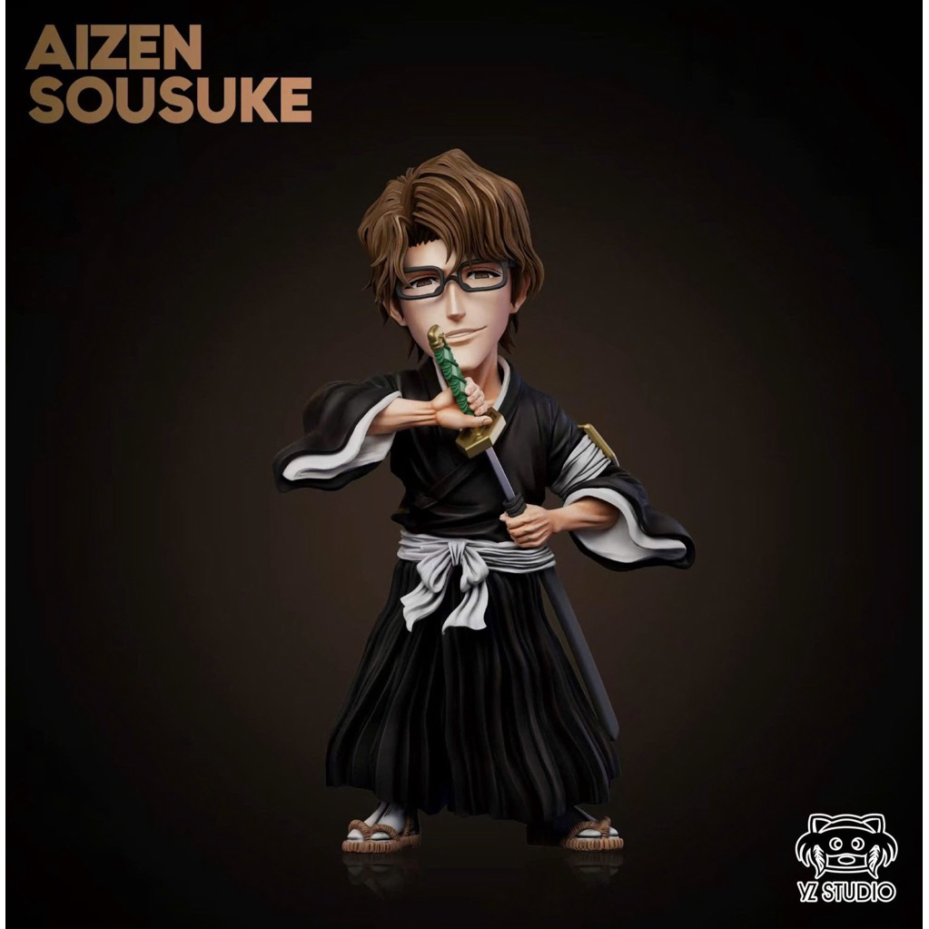 Mô hình Resin WCF chính hãng Yz Studio Bleach The Past Chapter Vice Captain 5 Aizen Sosuke