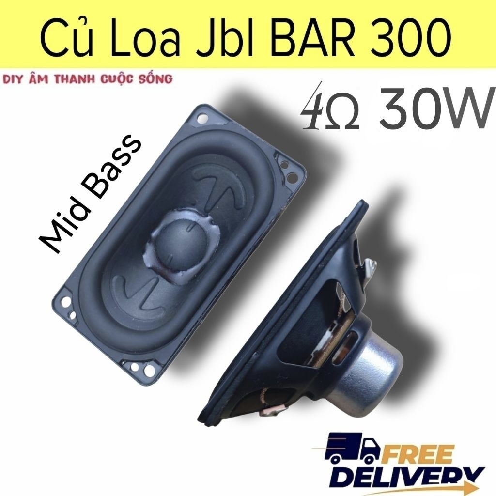 Củ Loa Mid Bass JBL Soundbar BAR 300 - 4ohm 30W Diy