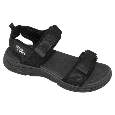 Sandal đế bằng nam Bita's SEFYM.15 (Đen + Navy + Xám)