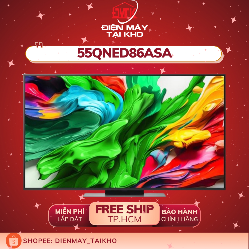 Smart Tivi QNED evo LG AI 4K 55 inch 55QNED86ASA