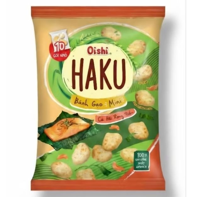 Bánh gạo Haku Mix Vị - Oishi