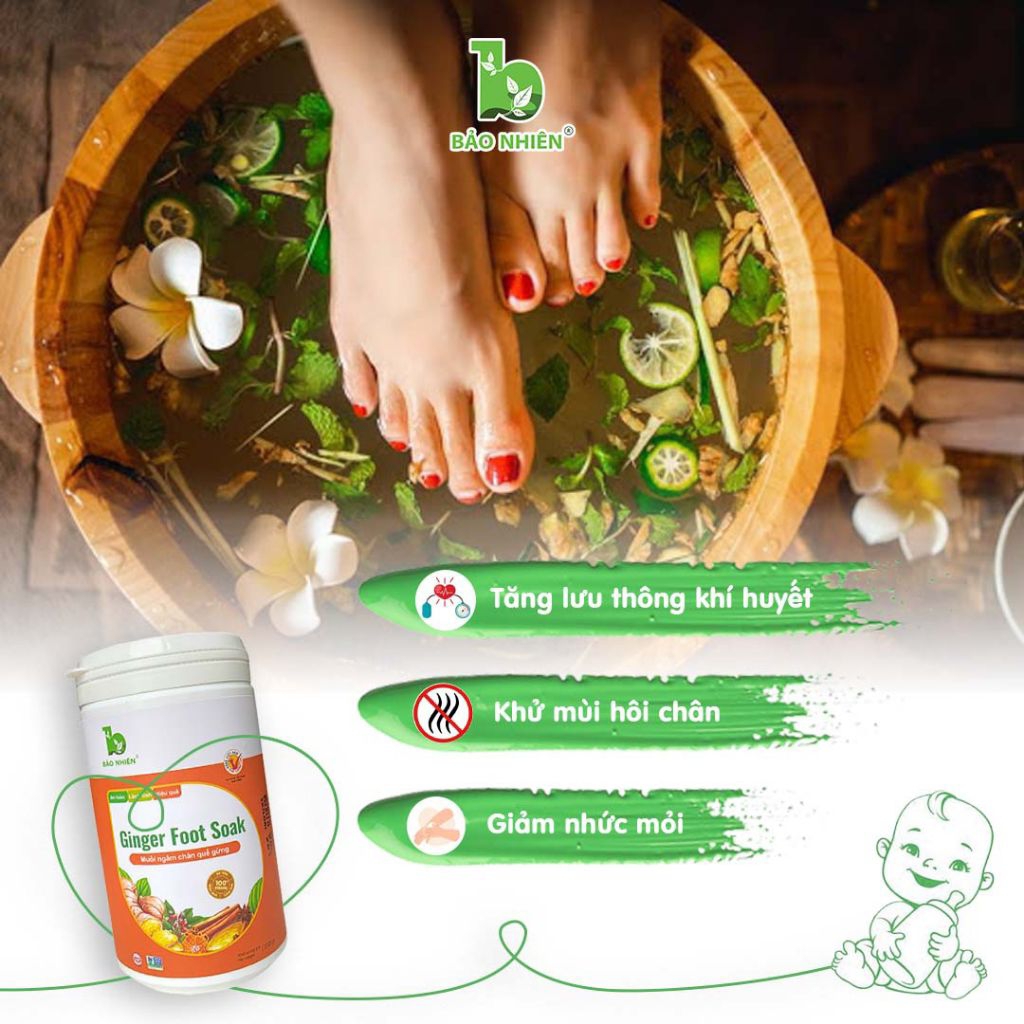 Muối ngâm chân thảo dược IVF BN
