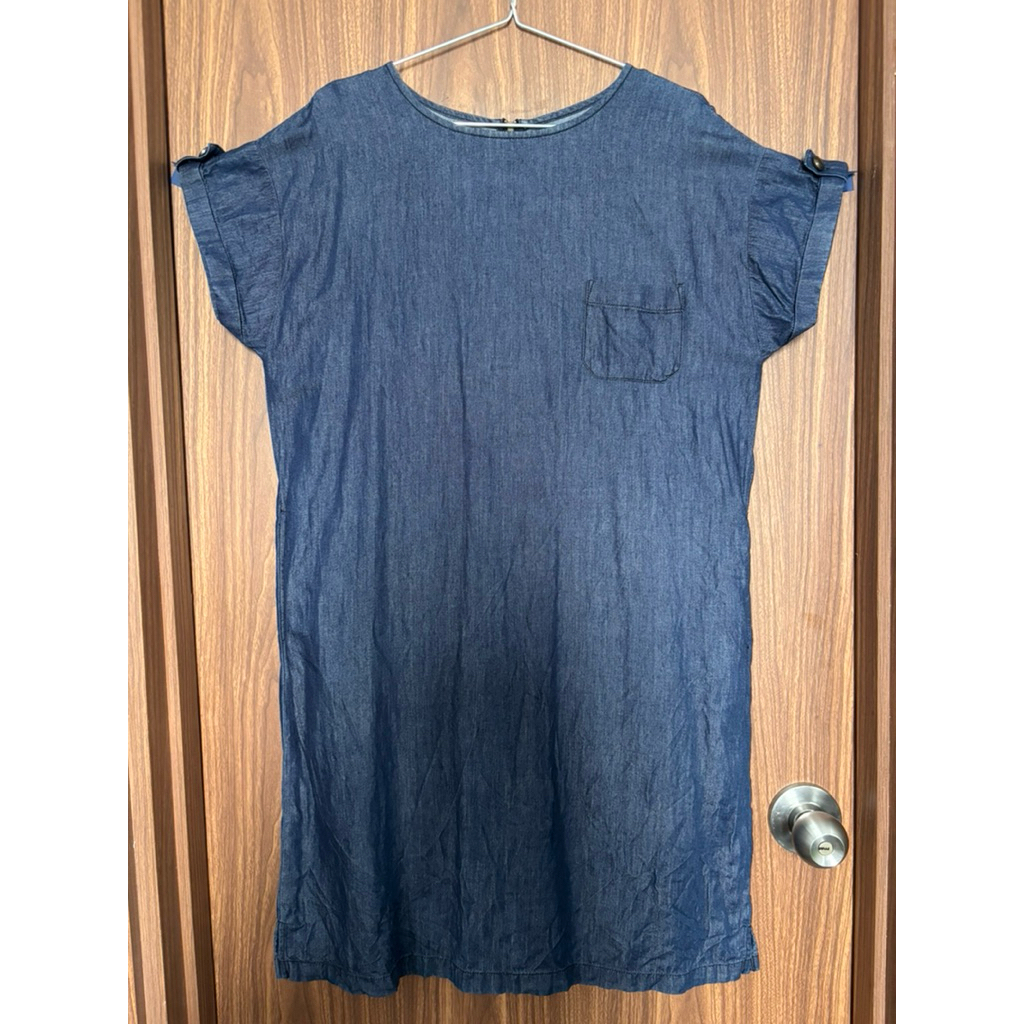 Đầm denim 2hand Nhật Mill’s Week, freesize