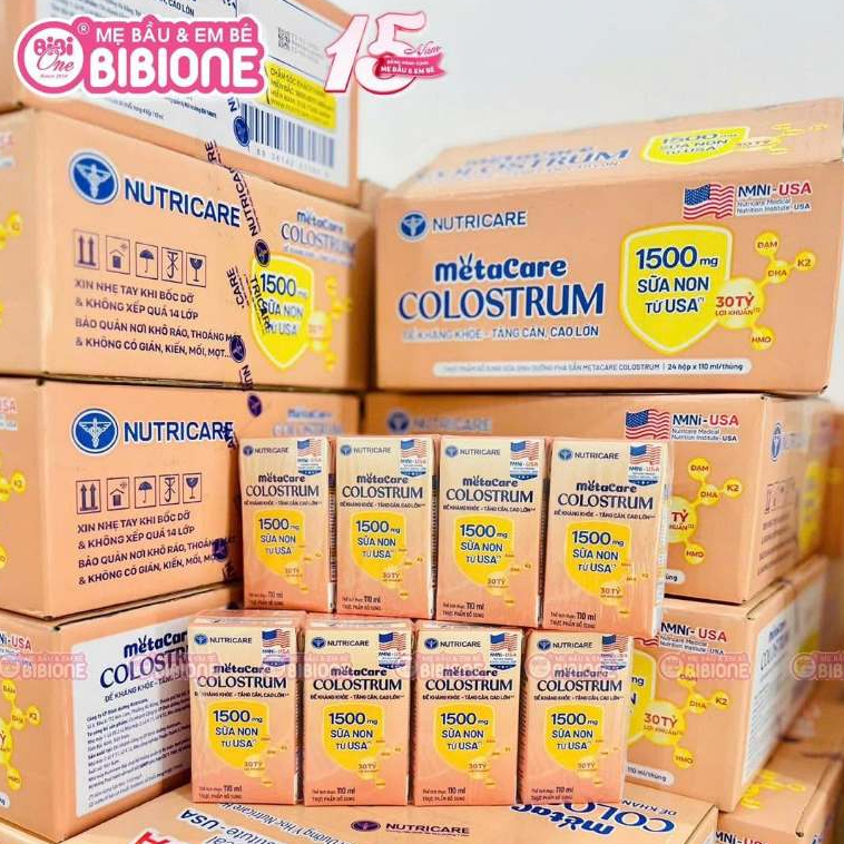 Sữa Metacare Colostrum 110/180ml - Thùng 24 Hộp