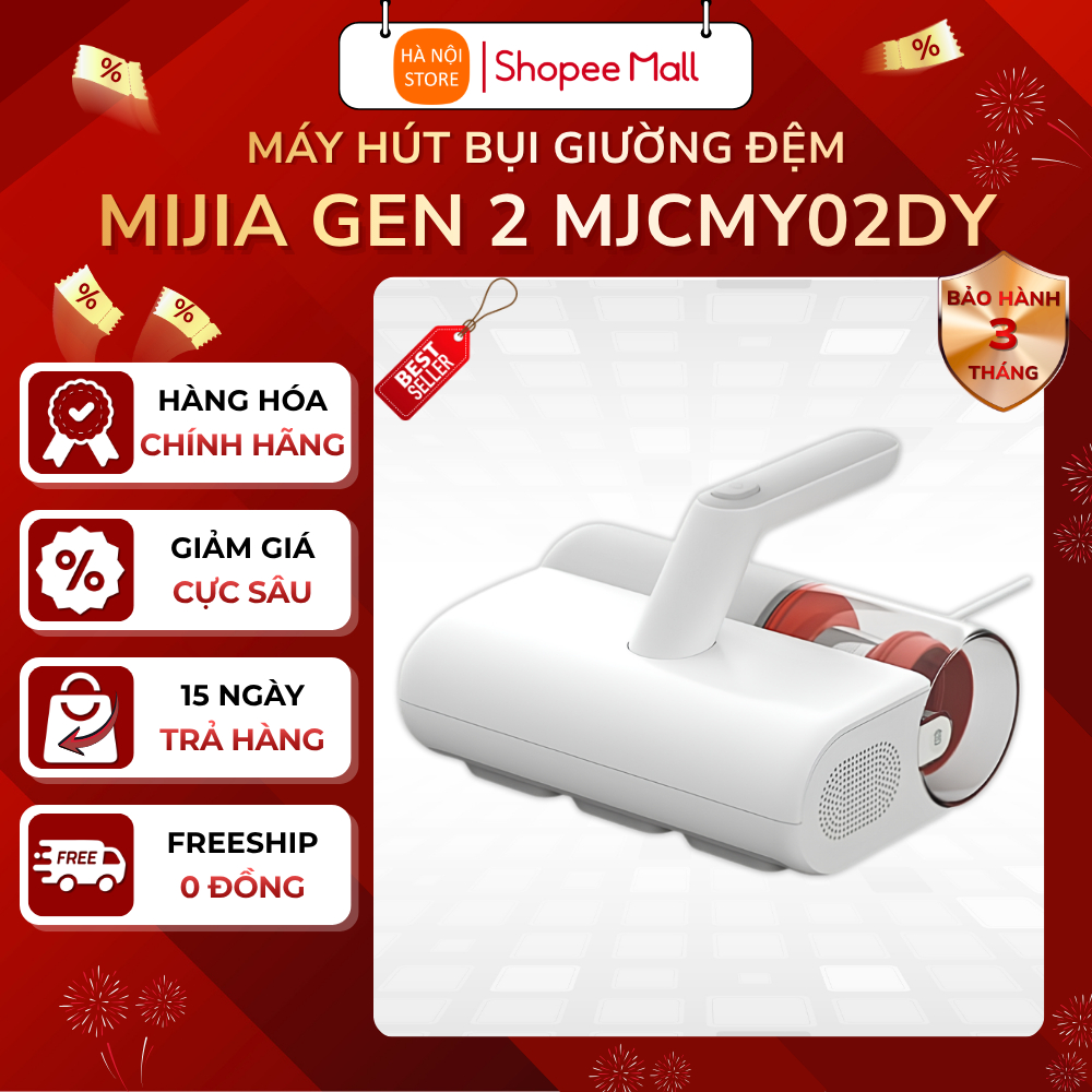 Máy hút bụi diệt khuẩn UV cho ga, nệm, sofa Xiaomi Mijia MJCMY02DY Gen 2, Deerma CM800, Deerma CM130