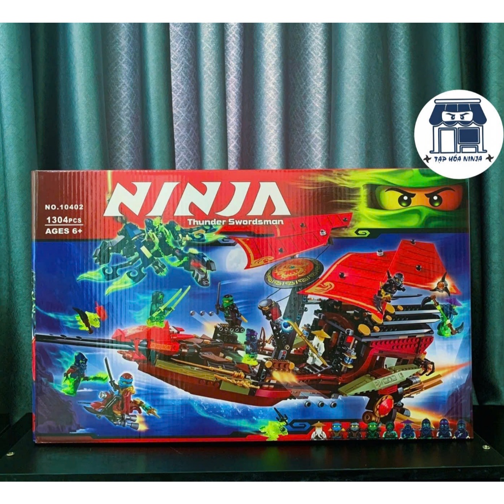 Đồ chơi mô hình Ninja Final Flight Of Destiny's Bounty Season 5 10402 | 1304 chi tiết