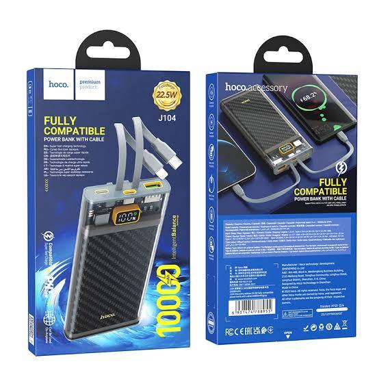 Sạc Dự Phòng HOCO J104 10000mAh sạc nhanh 20w