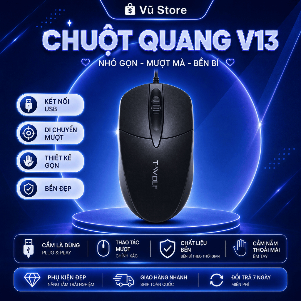 Chuột T-Wolf V13
