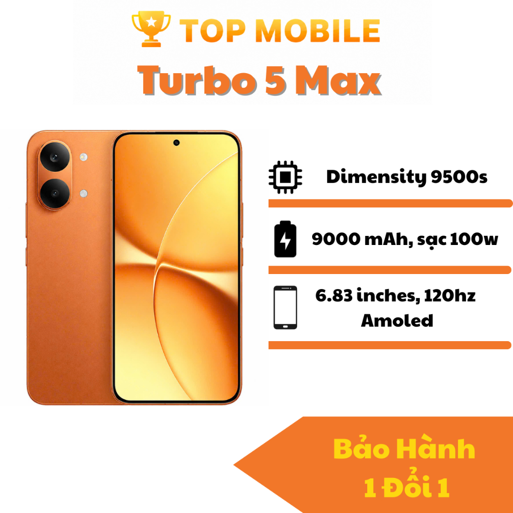 Điện thoại Redml Turbo 5 Max - Chip Dimensity 9500S , Pin 9000mAh | BigBuy360 - bigbuy360.vn