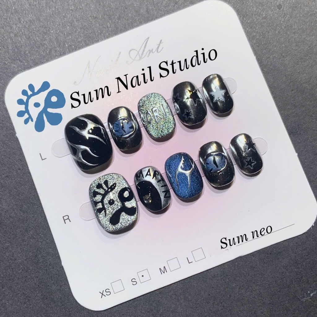 S919 Nail box vibe Cortis , nail Martin , móng úp cortis