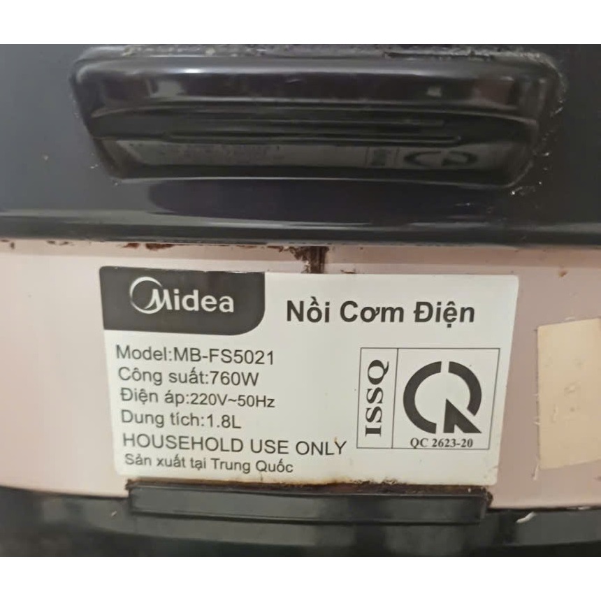 Ruột nồi cơm điện tử Midea 1.8 lít MB-FS5021