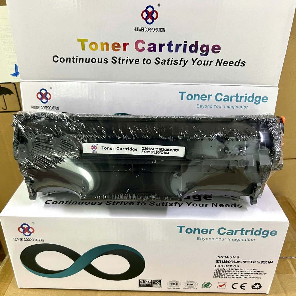 Hộp Mực 12A/303 (CÓ LỖ ĐỔ MỰC) Cho Máy CNON 2900/3000. HP 1010/1020,1022,3050,Cartridge Q2612A