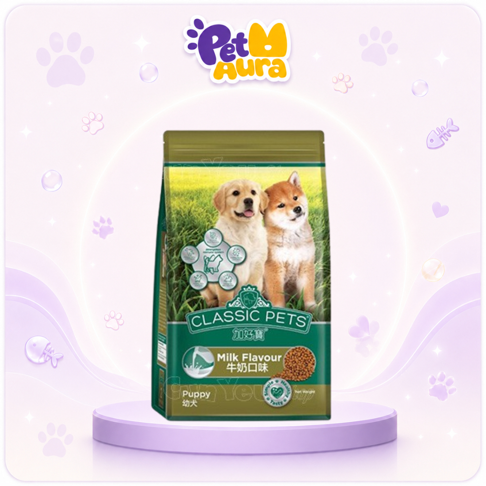 HẠT CLASSIC PETS PUPPY MILK FLAVOUR - 2KG
