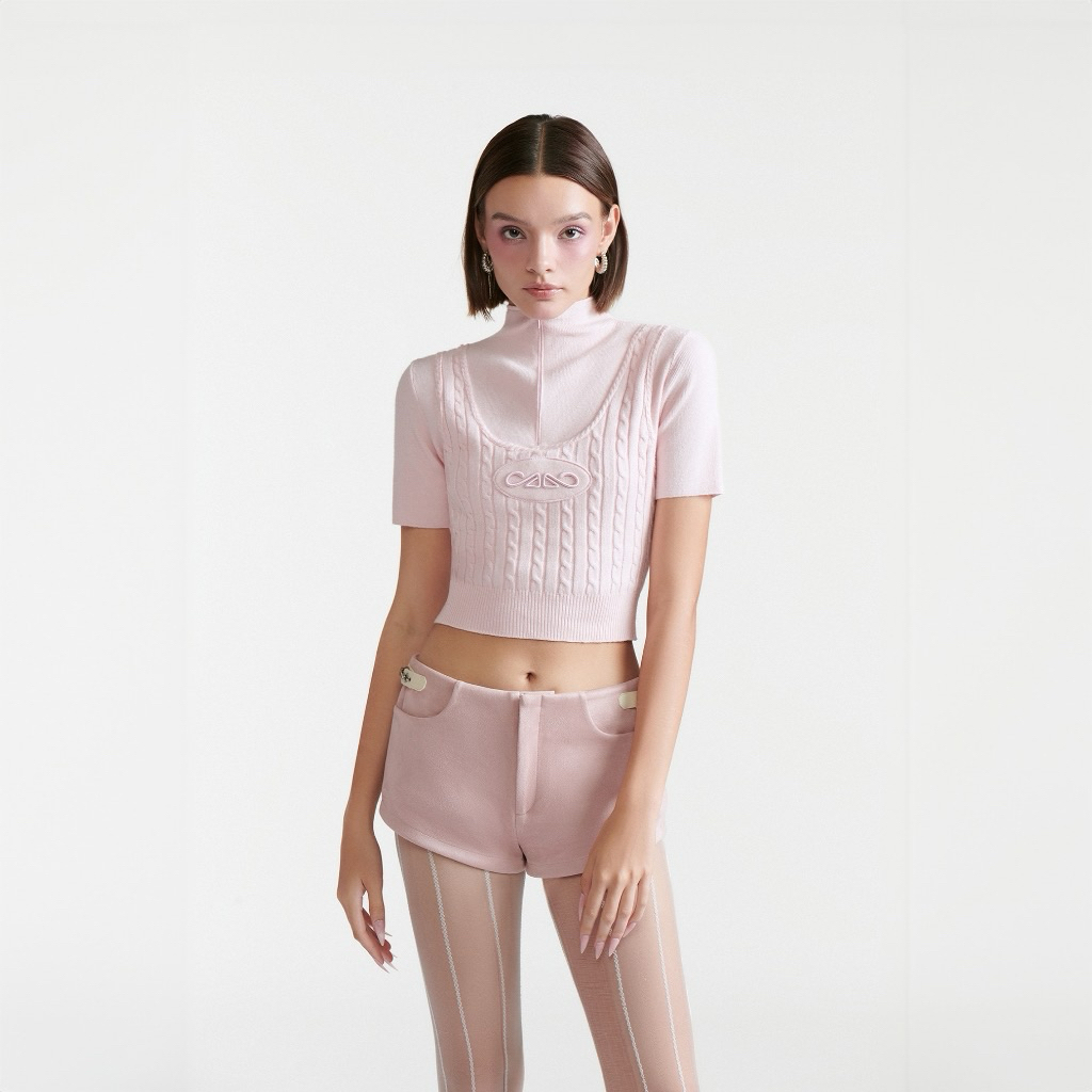 [Pass] Áo Knit top có cổ Dear Jose new 100% còn nguyên tag