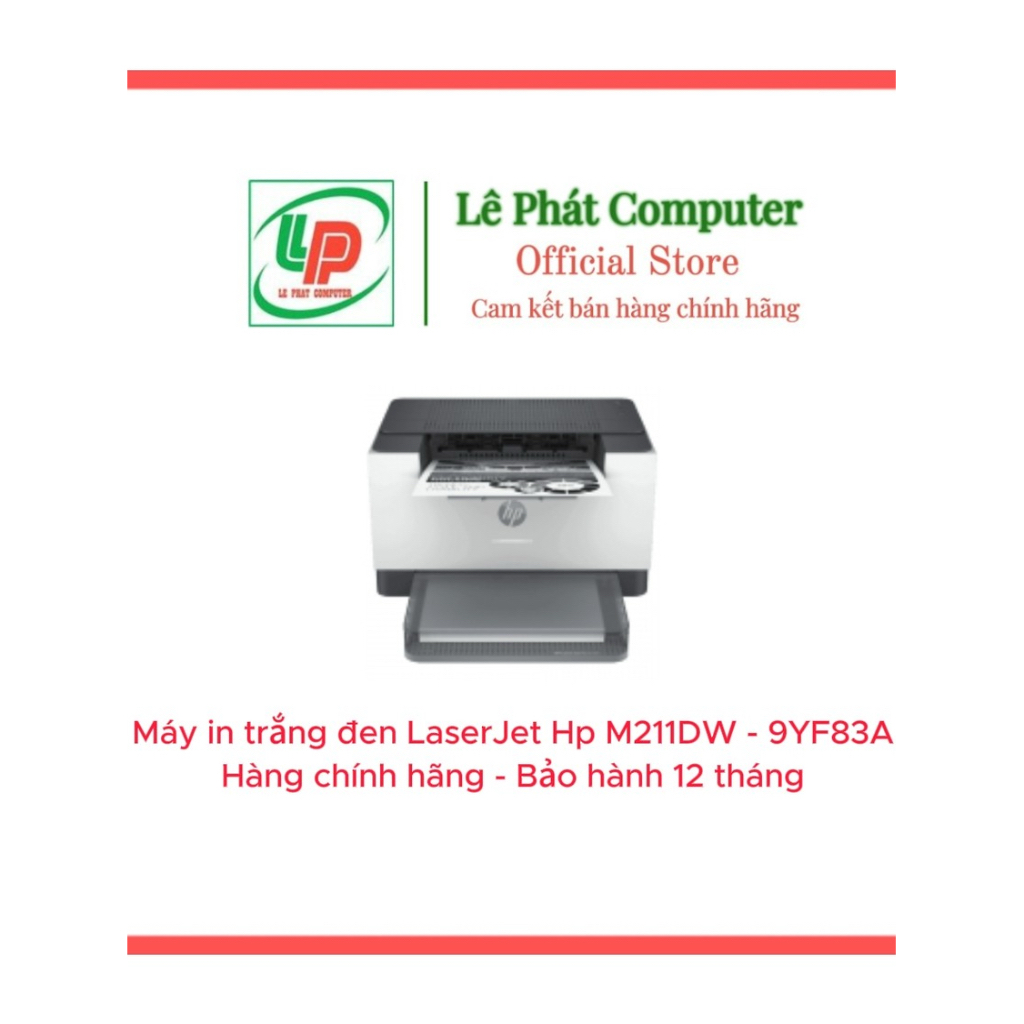 Máy in Hp LaserJet Pro M211D / M211DW (9YF83A) - In 2 mặt tự động, Wifi - Chính hãng - Bảo hành 12Th