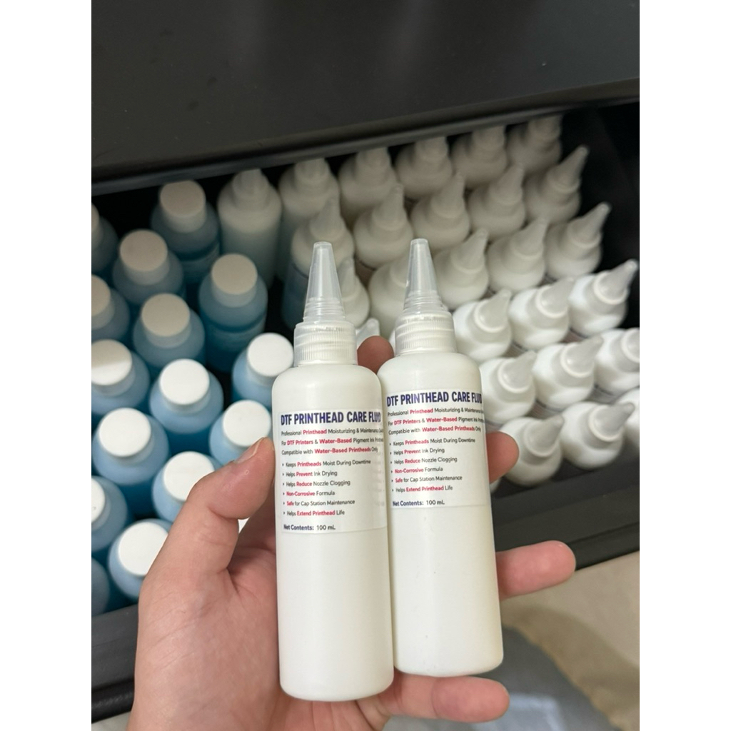 Nước Dưỡng Ẩm Đầu In DTF 100ml | Printhead Care Fluid Cho XP600 i3200 DX5 DX7 4720 Epson