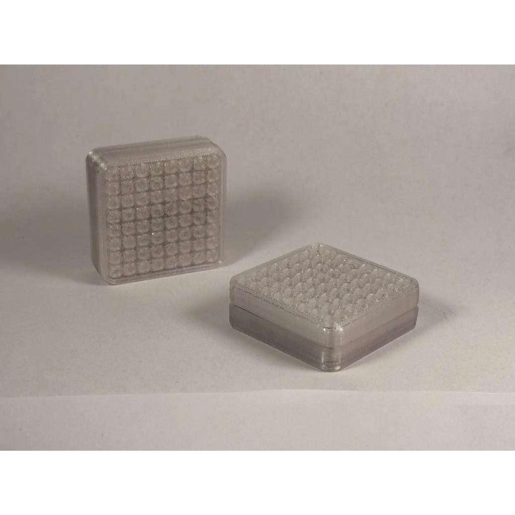 GlassBlock Fidget "Skloblock" Slider – Playful Magnet toy EDC Stress Relief by Kucherii