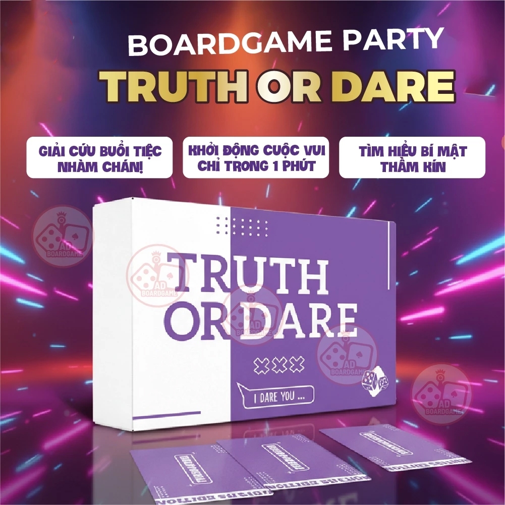 TRUTH OR DARE - Drinking game dành cho nhóm bạn