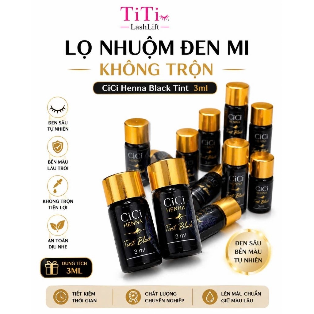 Lọ nhuộm đen mi không trộn