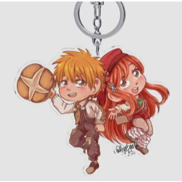 Ichigo Kurosaki and Orihime Inoue - Strawberry-Girl and Bread-Boy