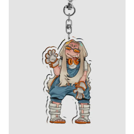 August Stilza Acrylic Keychain  20