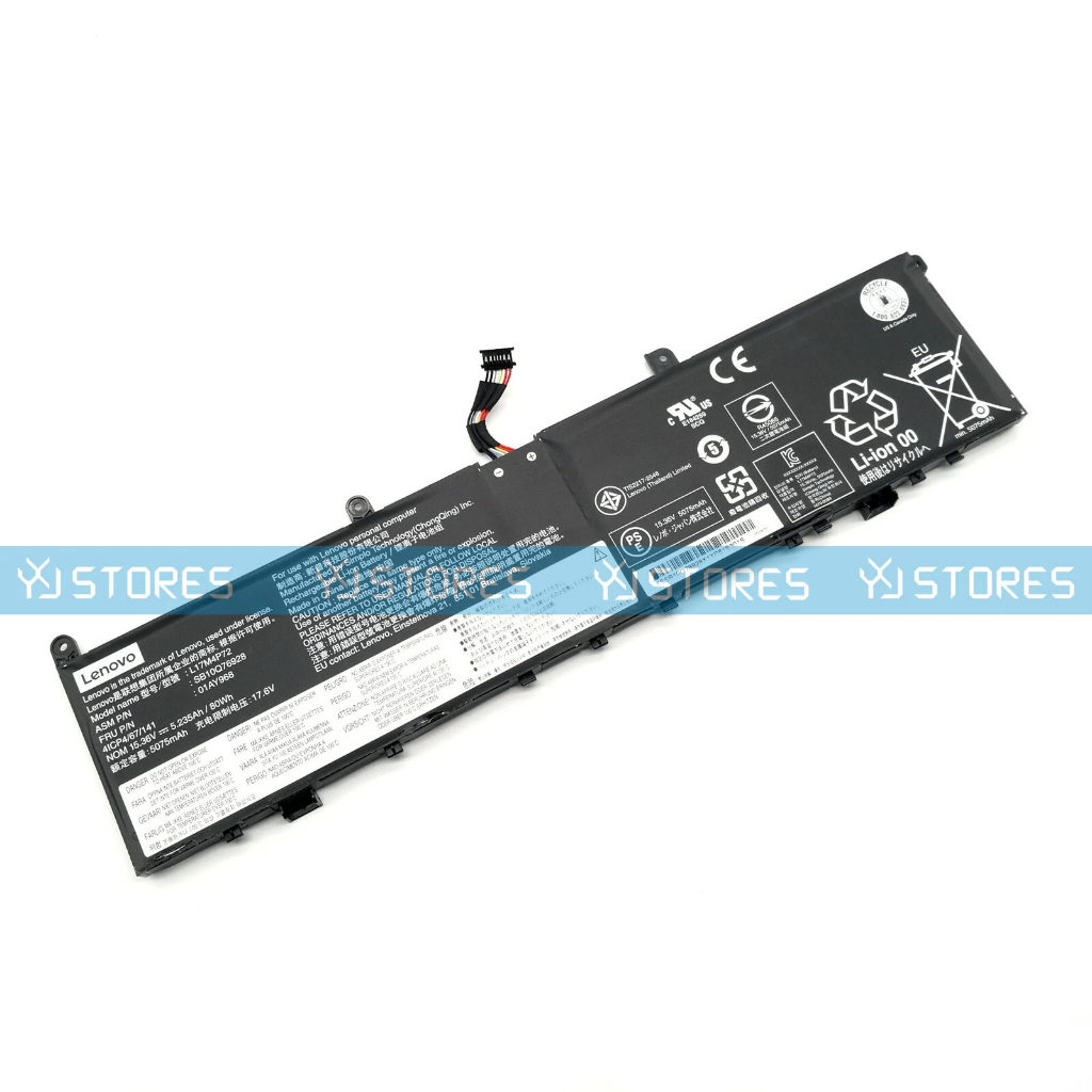 Pin Lenovo ThinkPad X1 Extreme 1st 2nd, ThinkPad P1 Gen 1st 2nd 2018 2019 L17C4P72 L17M4P72 L18M4P71