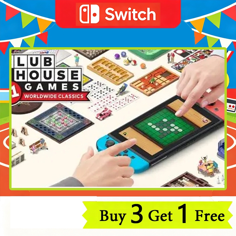 Clubhouse Games 51 Worldwide Classics Nintendo Switch Digital Game BELI Mua 3 Tặng 1