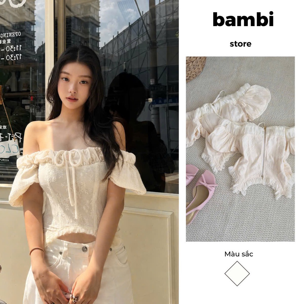 [Bambi] Lolie Top ( có mút)