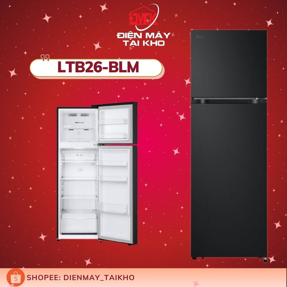 Tủ lạnh LG Inverter 266 lít LTB26BLM