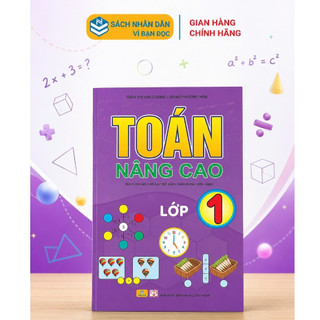 Sách - Toán Nâng Cao Lớp 1 - Biên soạn theo chương trình GDPT mới - ndbooks