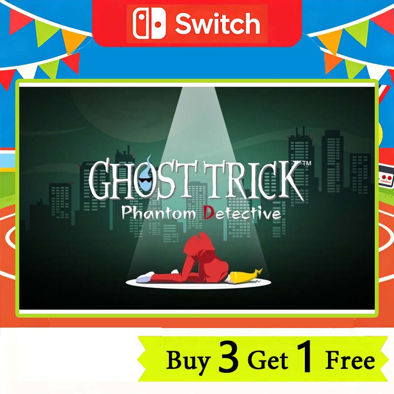 Ghost Trick: Phantom Detective  Nintendo Switch Game Mua 3 Tặng 1