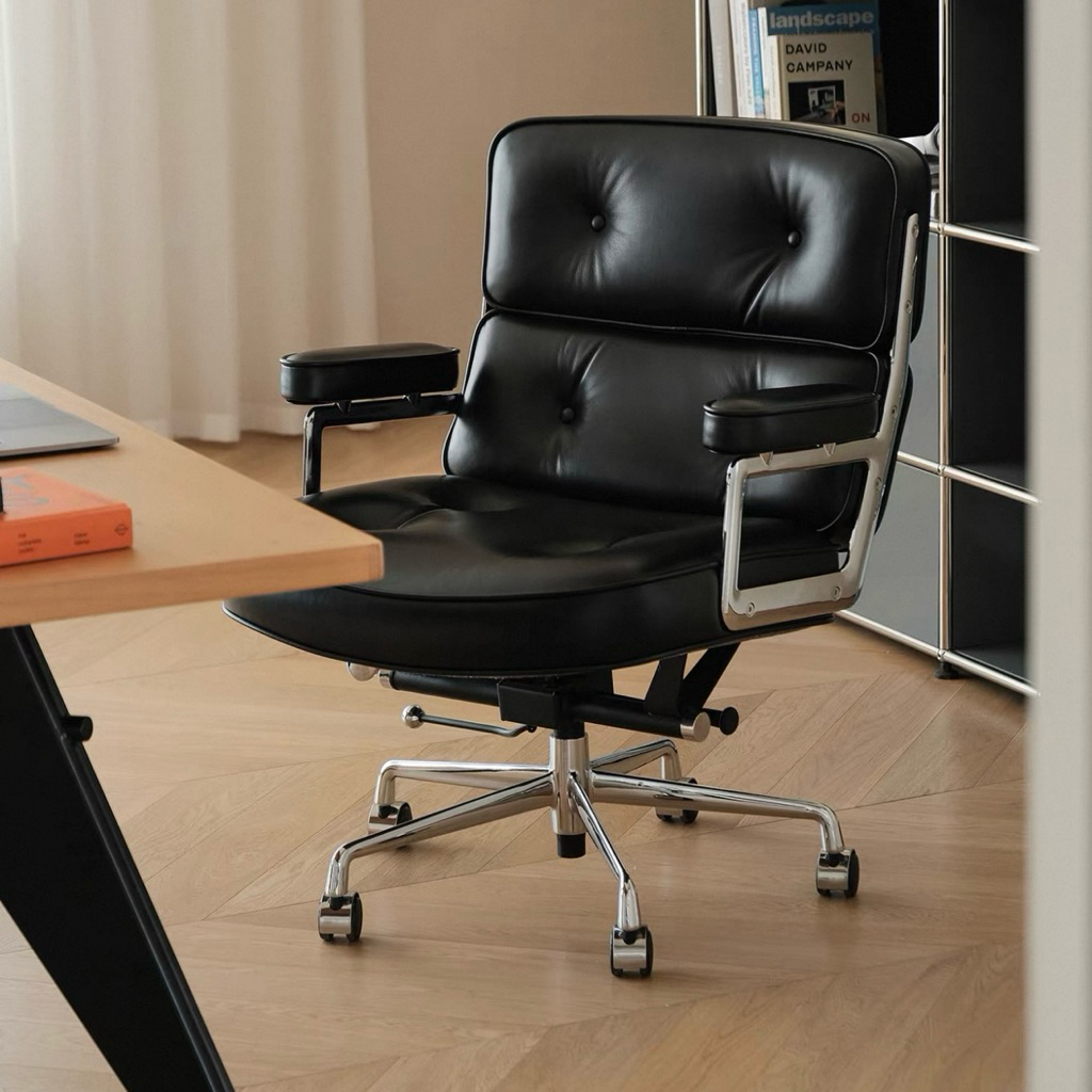 Ghế office LOBBY bản da Microfiber nhập khẩu cao cấp