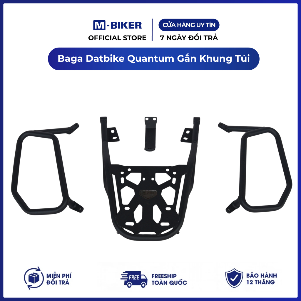 Baga Datbike Quantum Gắn Khung Túi, baga datbike gắn khung túi | M-Biker