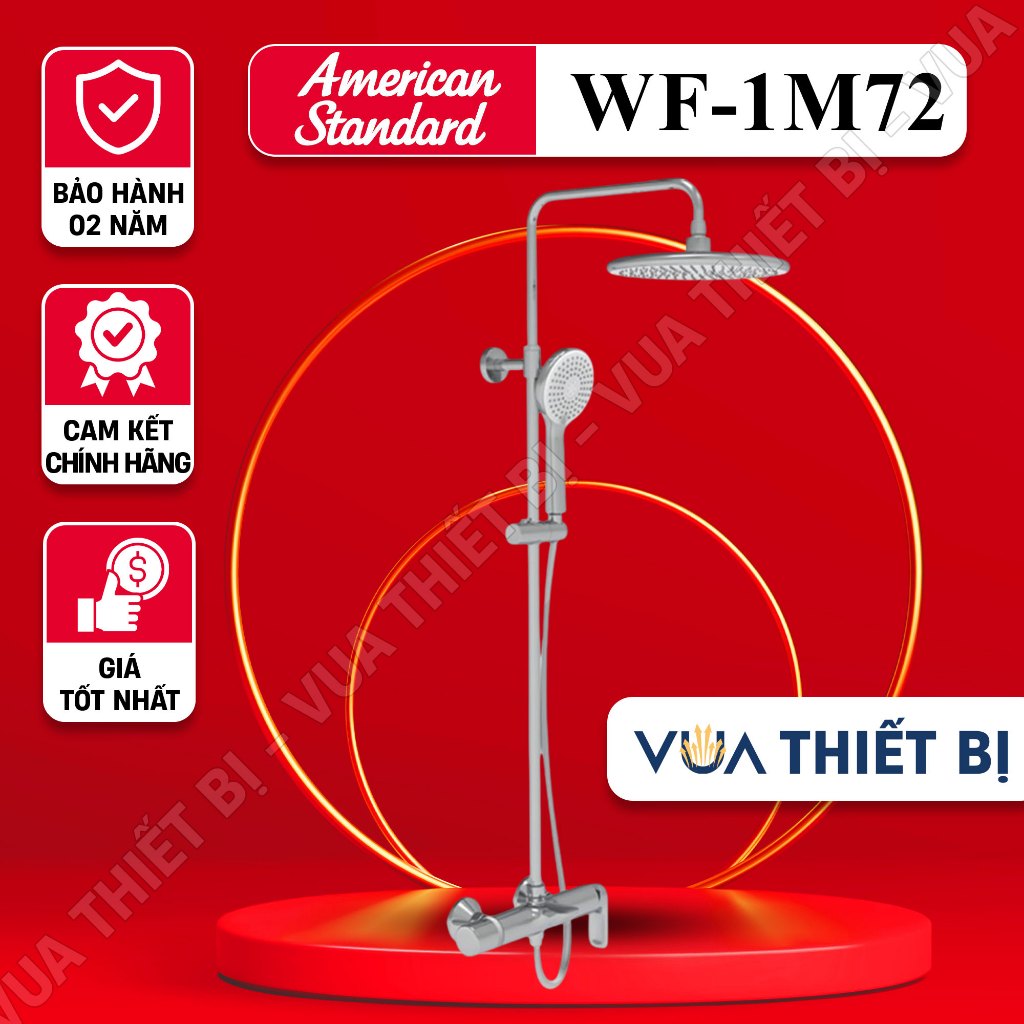 AMERICAN STANDARD WF-1M72 - Vòi sen cây chính hãng - VUA THIẾT BỊ