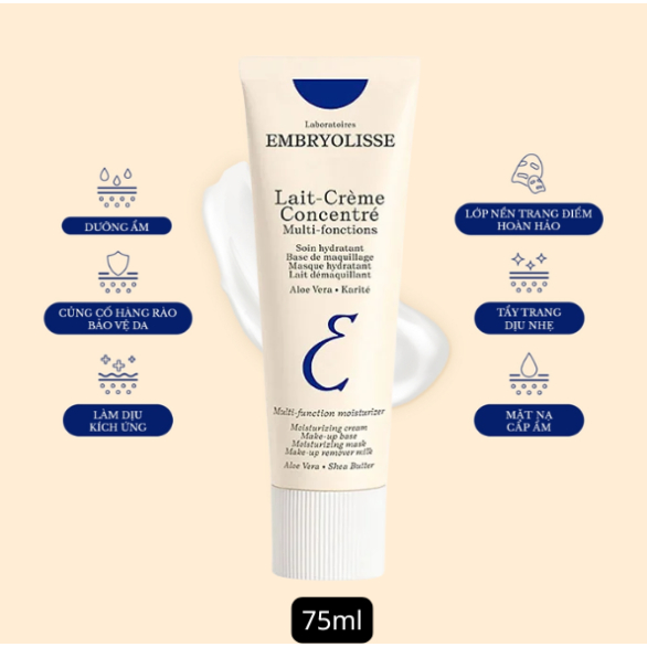 Kem Dưỡng Embryolisse Hỗ Trợ Cải Thiện Lão Hóa Da Lait Crème Retinol Like 75ml